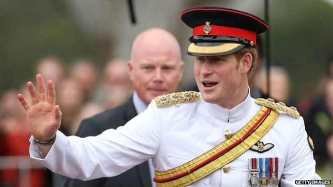Prince Harry arrives in Australia for military duties