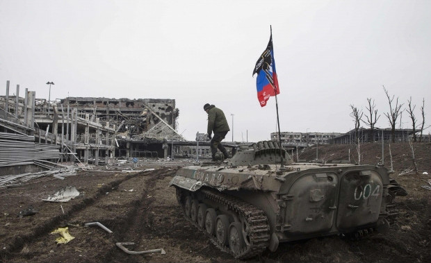 General Staff: Militants did not use white phosphorus near Donetsk