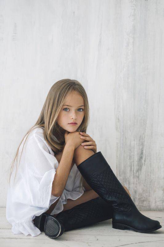 Meet Kristina Pimenova The World S Most Controversial Supermodel At Nine Years Old Photo