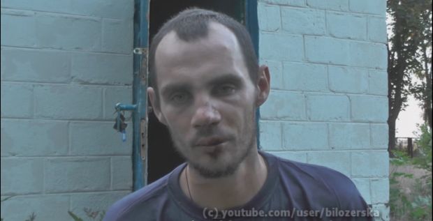 Ukrainian forces capture Russian mercenary in Shyrokyne (VIDEO)