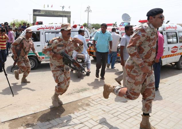 Pakistani Rangers Kill At Least 10 Militants Outside Karachi