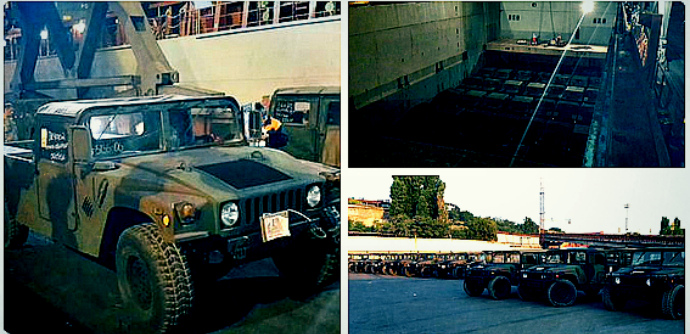 Pyatt: Ukraine receives second batch of US Humvee armored vehicles (PHOTOS)