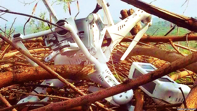 Another Russian spy drone shot down in east Ukraine (Video)