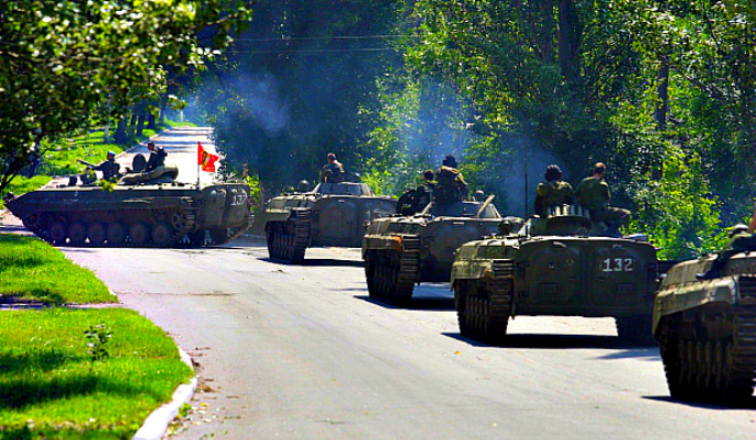 ATO headquarters: militants provoke major standoff to request Russian help