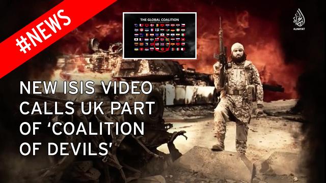 ISIS release chilling new video in English threatening UK for being part of a ‘coalition of devils’