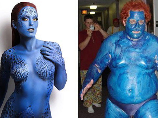 When it comes to cosplay, “nailed it” means two different things (23 Photos)