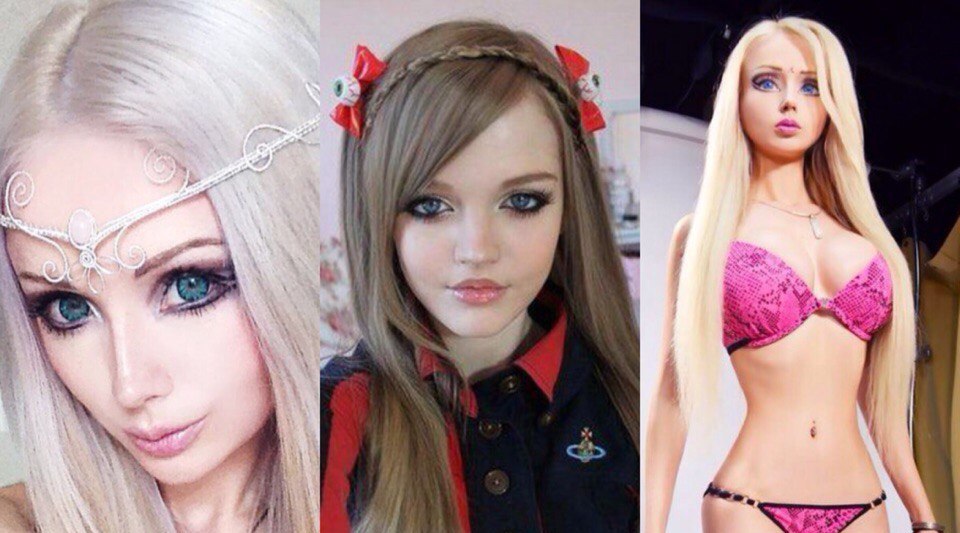 Real-Life Barbies and Kens: Before and After (Photos.