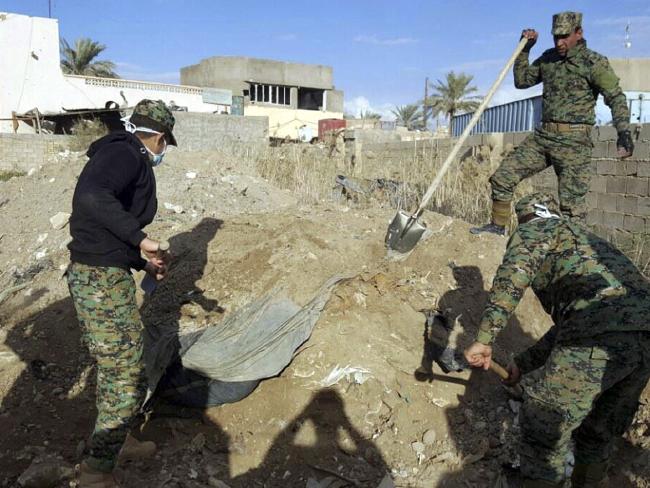 Mass grave found in Iraq
