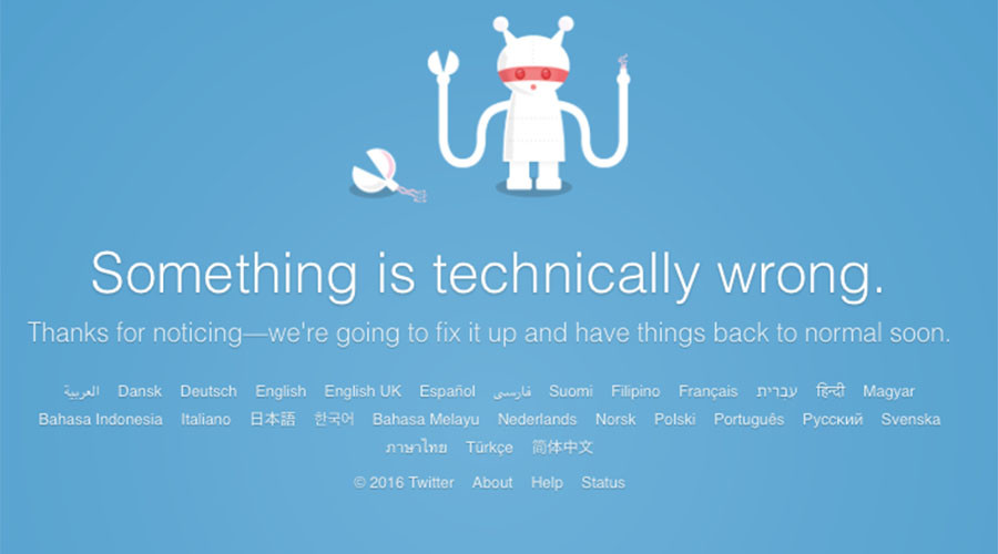 Twitter network down globally for 2.5 hours