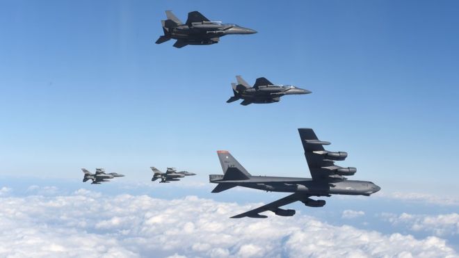 US flies B-52 bomber over South Korea amid North tensions