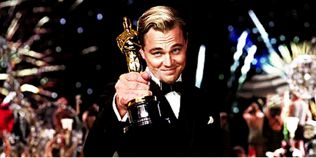 Dreams of Leonardo Di Caprio about 2014 Oscar Award