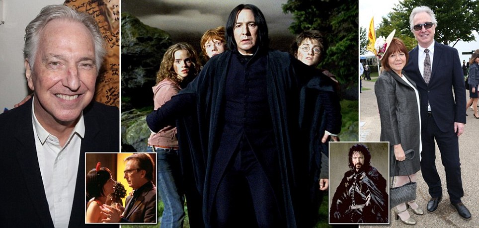 Actor Alan Rickman, 69, has died from cancer, his family has confirmed
