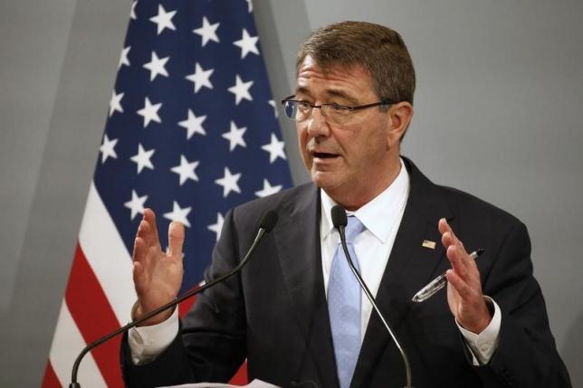 Pentagon chief to preview fiscal 2017 budget on Feb. 2: sources