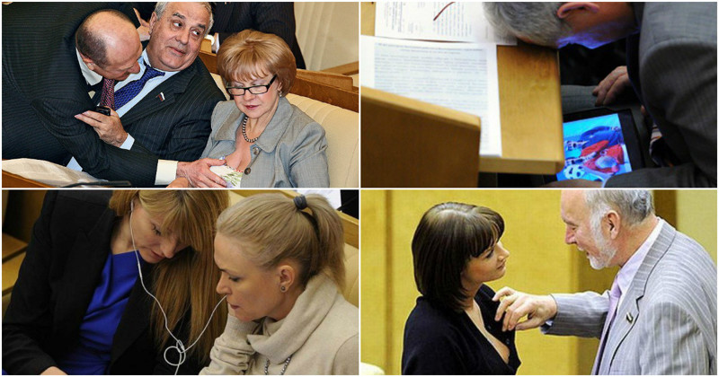 Love, passion and fun in the Russian State Duma! (42 photos)