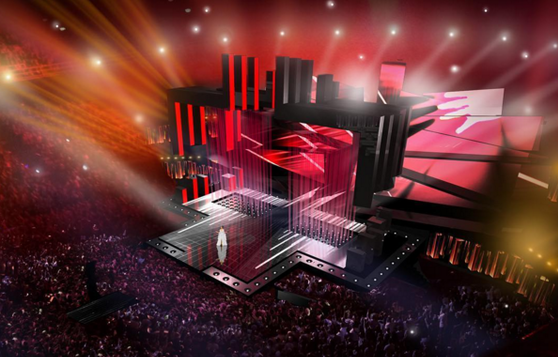 Eurovision 2016: the stage revealed; illusions and innovative lighting effects