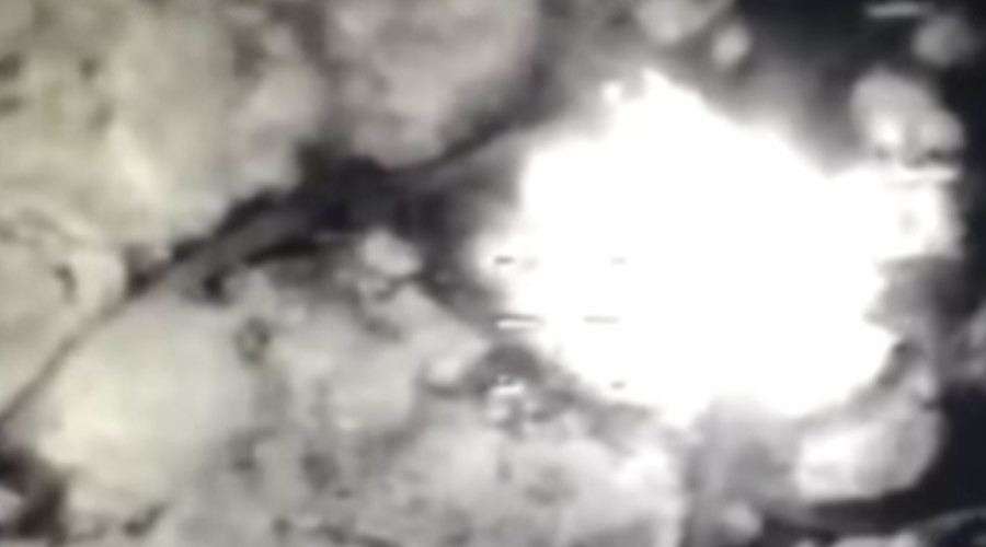 Drone ‘destroys Boko Haram base’ in Nigeria (VIDEO)