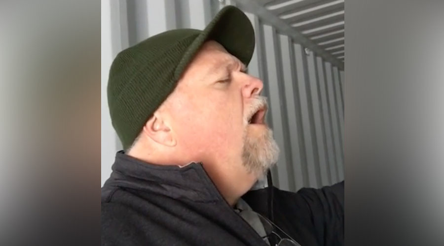 Shipping container sensation: Massachusetts man sings like an angel in storage unit (VIDEO)