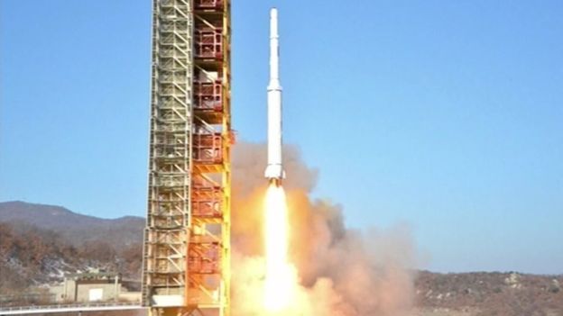North Korea fires long-range rocket despite warnings