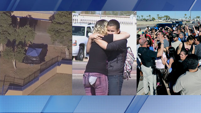 Two teenage girls dead after shooting at high school in Arizona