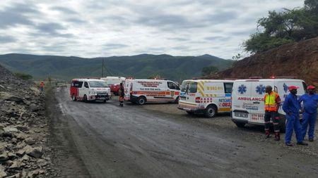 Three missing, 87 rescued after South Africa mine collapse