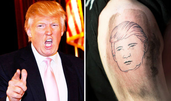 Donald Trump fan shows support by offering free tattoos of billionaire’s FACE