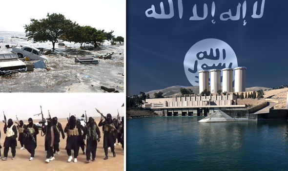 Millions in ISIS territory could be WIPED OUT in catastrophic TSUNAMI if dam collapses
