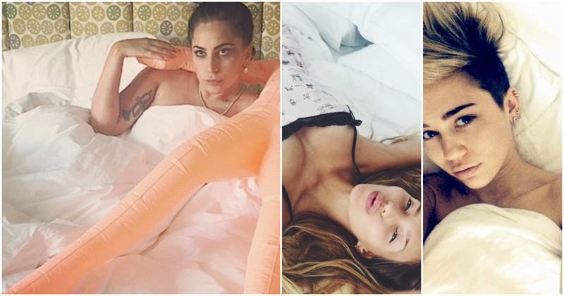Photos Of Celebrities In The Bed (30 photos)