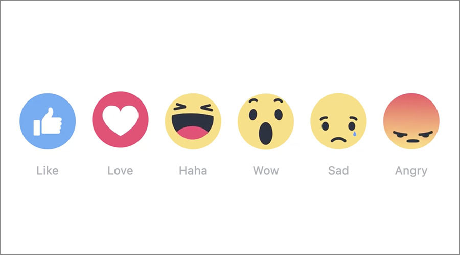 What, no ‘meh’? Facebook finally rolls out reaction buttons other than Like