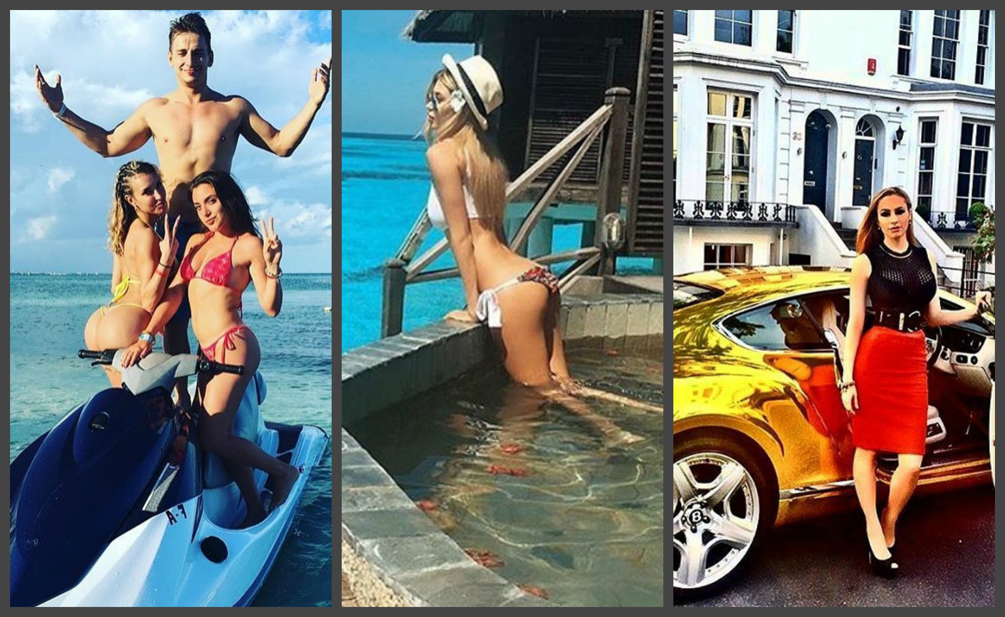 Shocking Photos of Instagram accounts of Rich Russian Kids