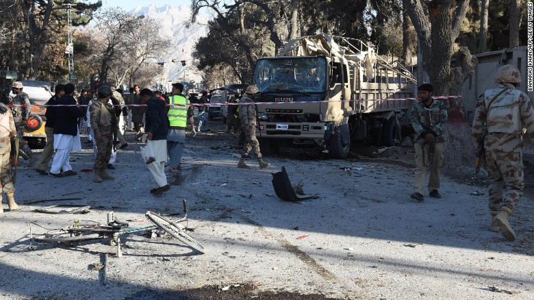 At least 8 dead in Pakistan suicide attack