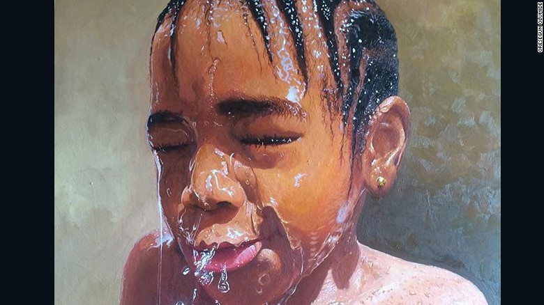 These hyper-realistic photos are actually oil paintings