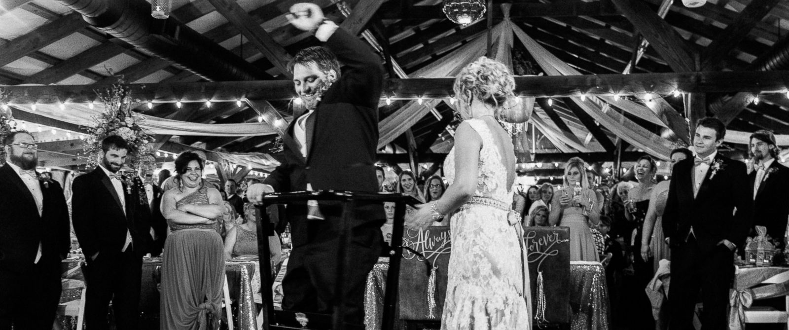Spinal implant helps paralyzed groom stand, dance on his Wedding Day