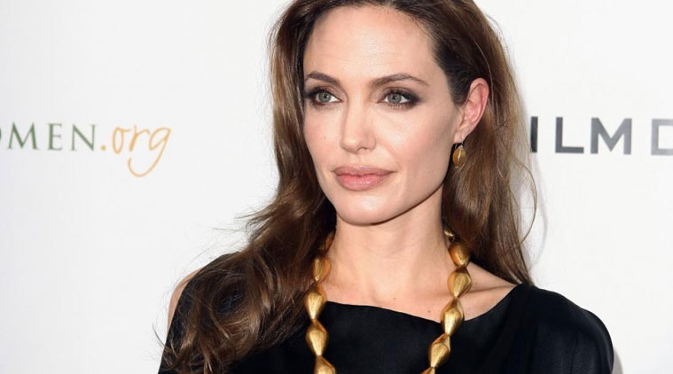 Angelina Jolie displays extremely skinny frame