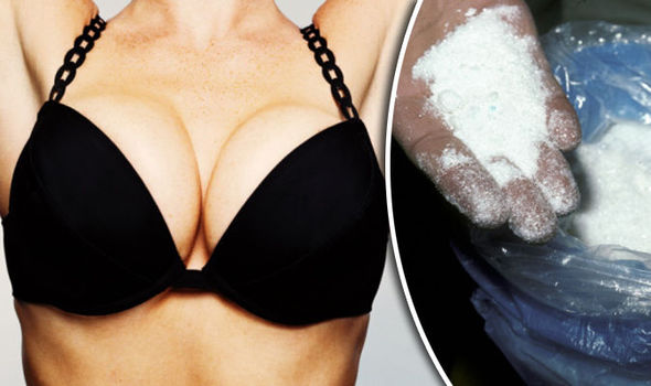Woman arrested after smuggling stash of cocaine inside her BREASTS