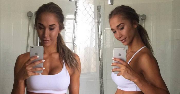 8 Months Pregnan: This Australian Pregnant Model Shocked By Her Figure! (Photo)