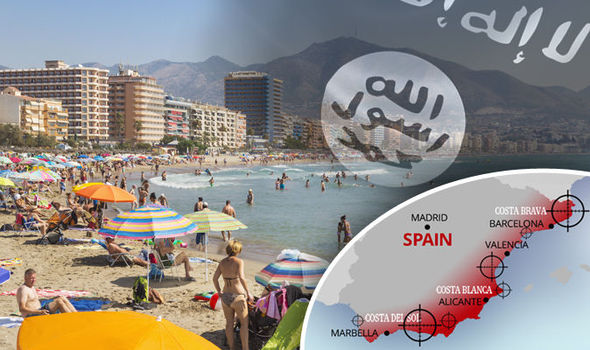 SPAIN TERROR WARNING: New ISIS threat revealed for holidaymakers in the Costa del Sol