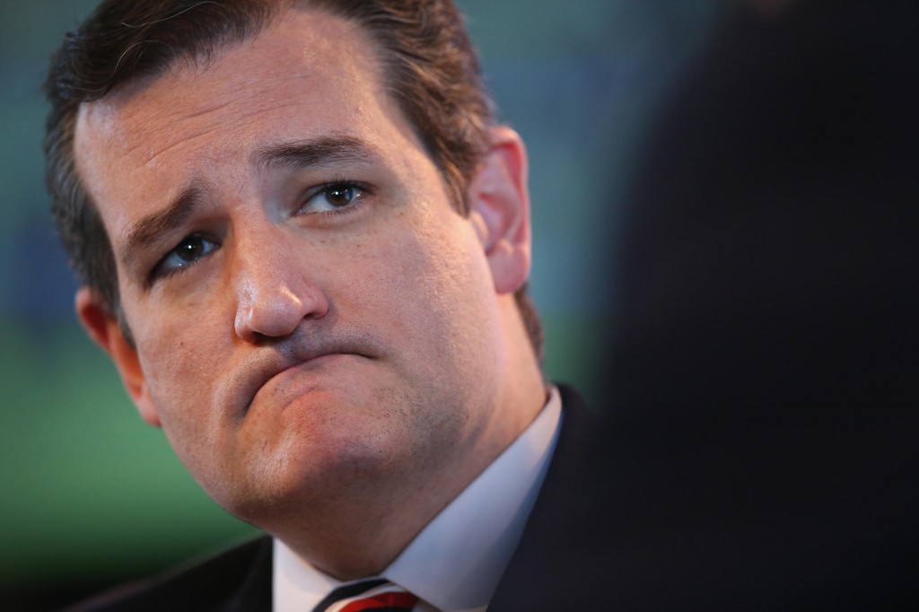 Sen. Ted Cruz says because his mother was born in the United States that makes him a 