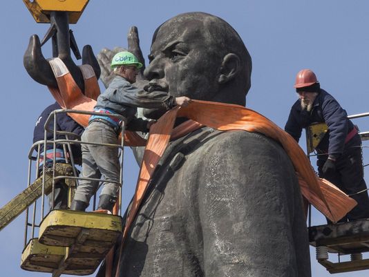 Voices: Lenin statue is gone, but divisions remain in Ukraine