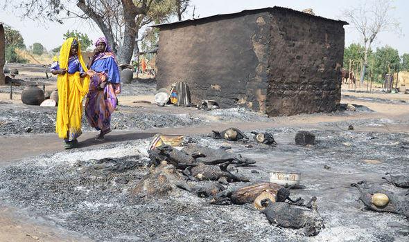 Jihadi brides begging to become SUICIDE BOMBERS to escape misery of life under Boko Haram