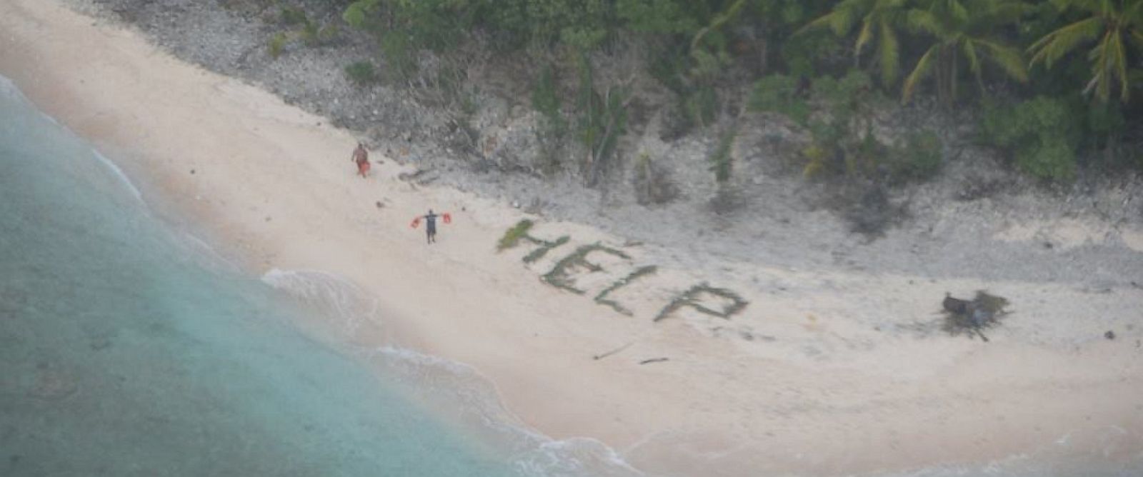 Men Rescued from Remote Pacific Island After Spelling ‘Help’ in Palm Fronds