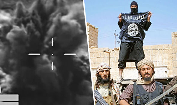 All over for Islamic State? RAF jets annihilate at least 170 jihadis in JUST ONE WEEK