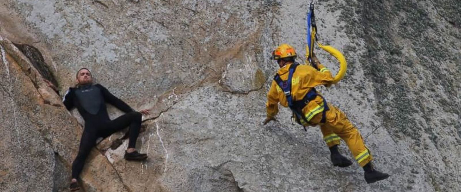 Man Rescued From Cliff After Proposal Gone Awry