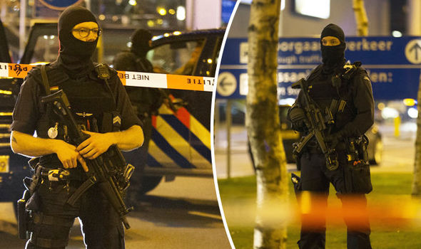 TERROR ALERT: Huge police operation underway after BOMB THREAT at Amsterdam airport