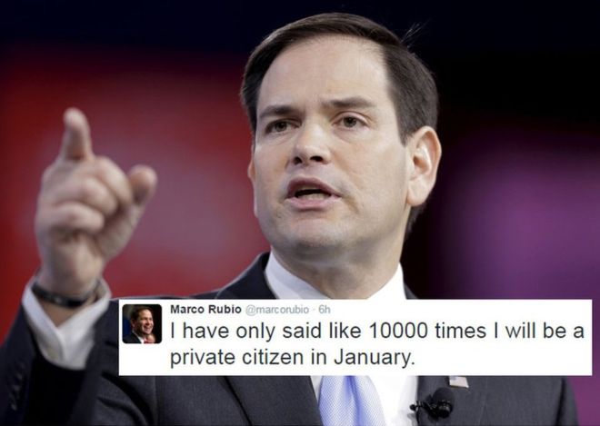 Marco Rubio attacks ‘made up’ reports on his political future