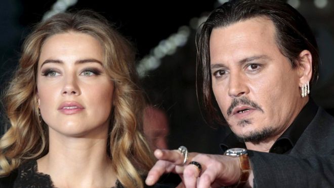 Johnny Depp and Amber Heard in marriage split