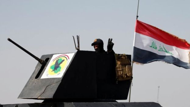 Islamic State: Iraqi army makes gains in Falluja offensive