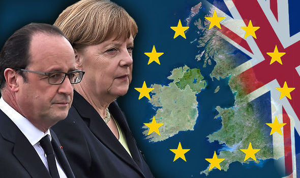 GROVELLING Merkel and Hollande launch thinly-veiled ATTACK on Brexit