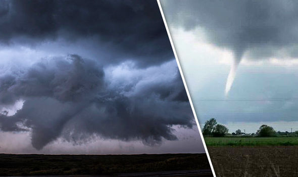 Tornado tears up LINCOLNSHIRE as Britain braced for summer of terror twisters