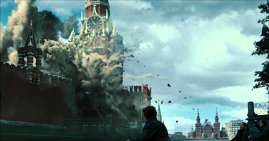 Пожар уничтожил 2 башни Кремля!