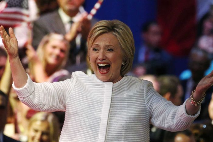 US election 2016: Clinton hails ‘milestone for women’